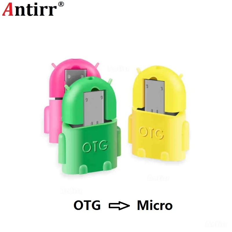 Универсальная форма робота андроида микро мини USB OTG Кабель адаптер для
