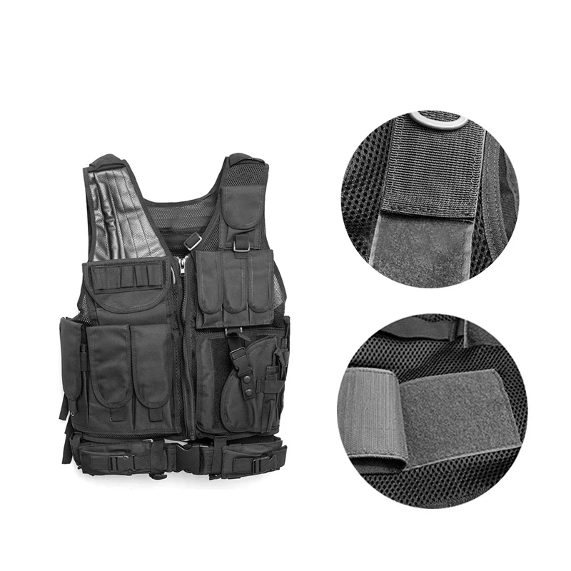 Мужской жилет Камуфляжный жилет для тела Molle Armor открытый джунгли экипировать мужчин t