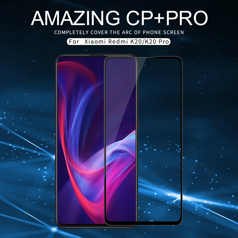 Закаленное стекло для Redmi K20 K20Pro защита экрана NILLKIN CP + полное покрытие
