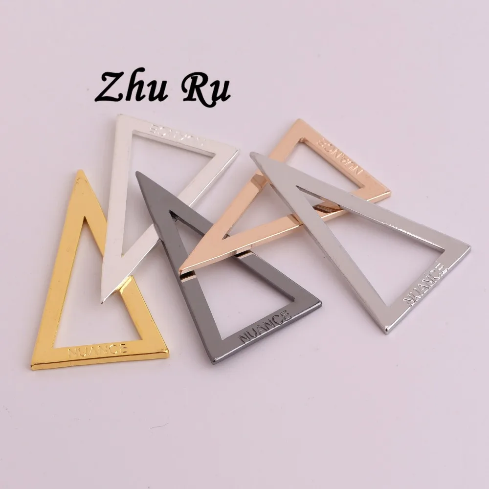 ZHU RU 5 шт./лот 35*20 мм большая треугольная сэндвич вилка Акулий плавник дорожный