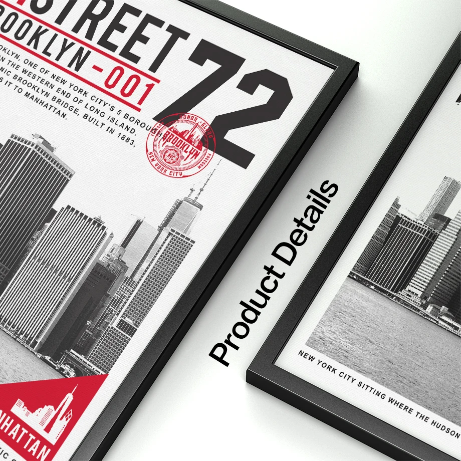 Карта Нью Йорка Манхэттена пейзаж холст живопись Настенная картина