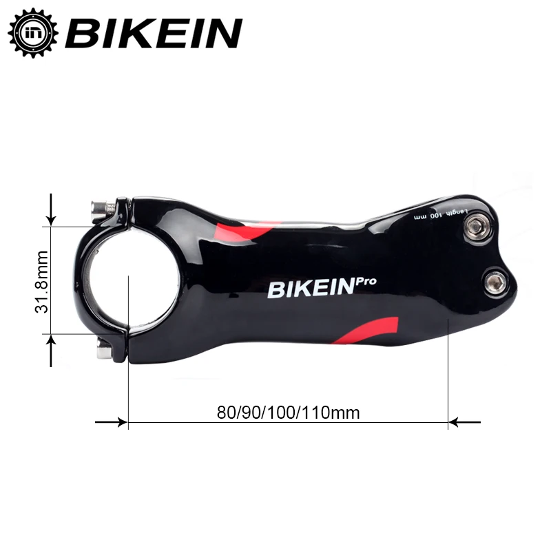 BIKEIN Pro дорожный/горный велосипед UD углеродный стержень для велоспорта MTB Стебли