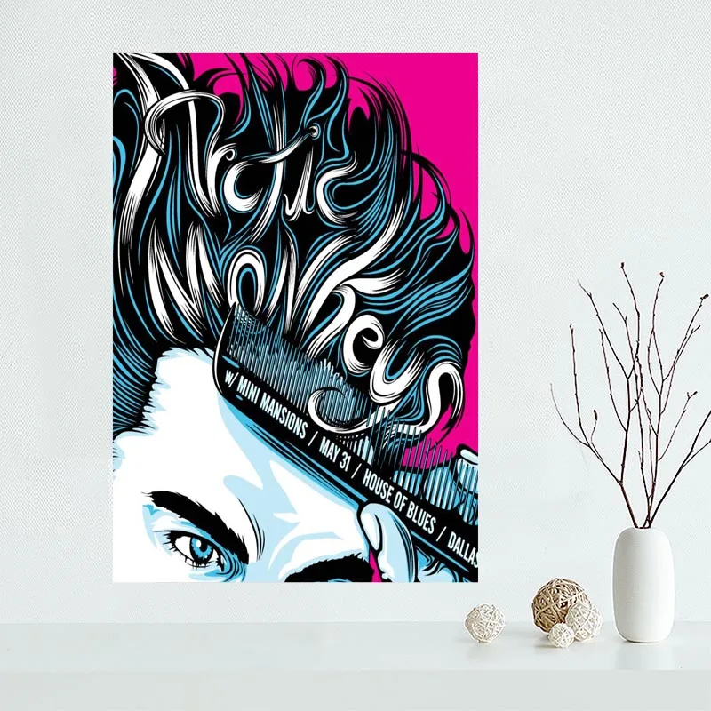 Классическая Картина на холсте с изображением арктических обезьян постер из