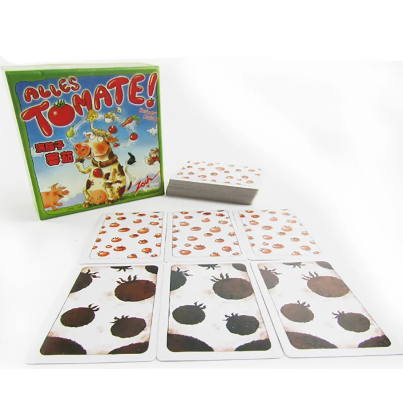 2-8 игроков Alles Tomate карты игра смешная настольная транзакции Metting | Спорт и