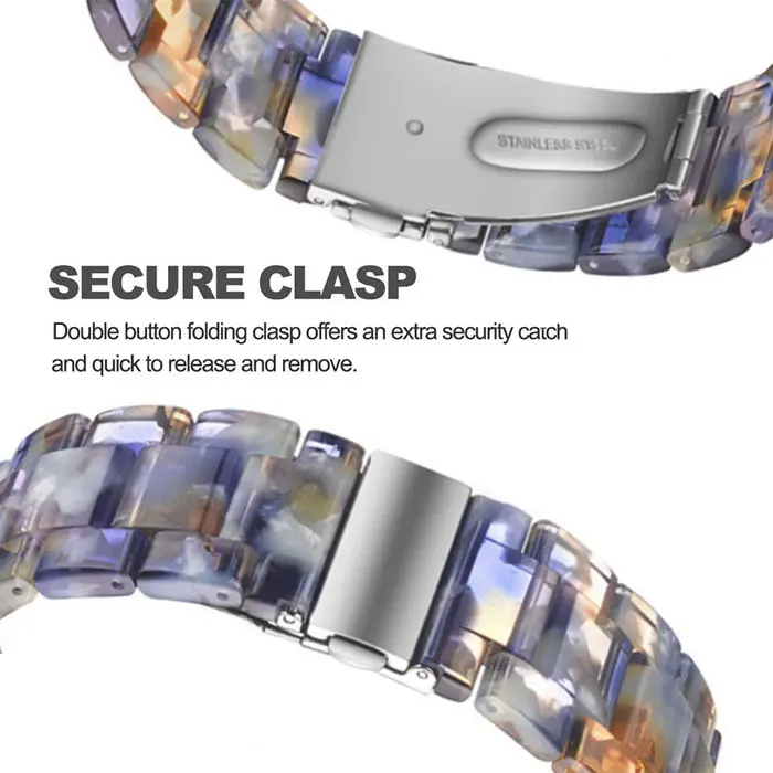 Galaxy watch 42 мм ремешок для samsung galaxy active 2 40 мм 44 мм S2 классический amazfit bip ремешок из смолы умные часы браслет аксессуары