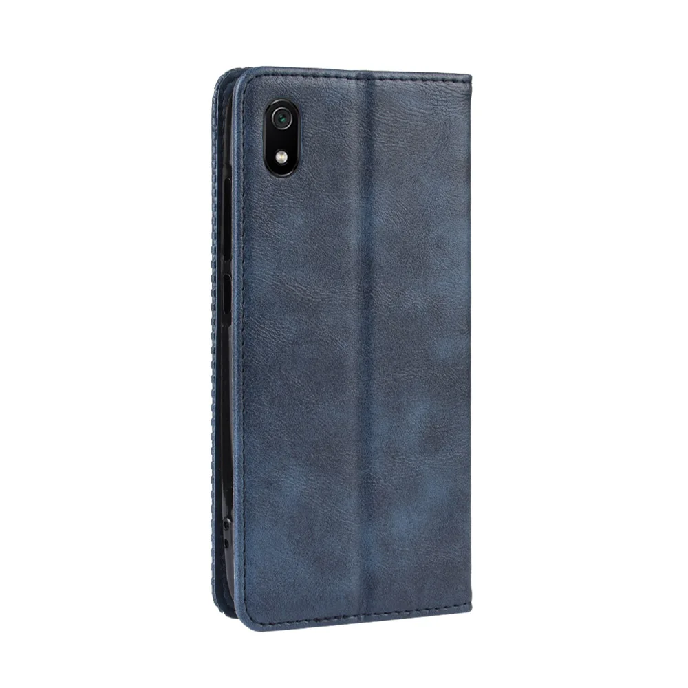 Роскошный Ретро Тонкий кожаный флип-чехол для Xiaomi Redmi 7A, чехол-подставка с магнитной книгой, чехол для Redmi 7A, чехлы для телефонов