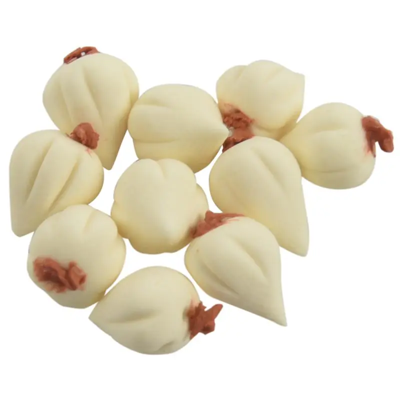 10X Dollhouse Miniature Model Mini Food Vegetables Kitchen Decor Gift 1:12 garlic Doll House Accessories Decoration |