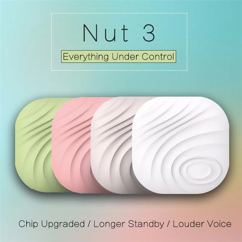 Nut 3 Mini Smart Tracker Nut3 Bluetooth GPS Finder Противоугонная сигнализация напоминание о потере
