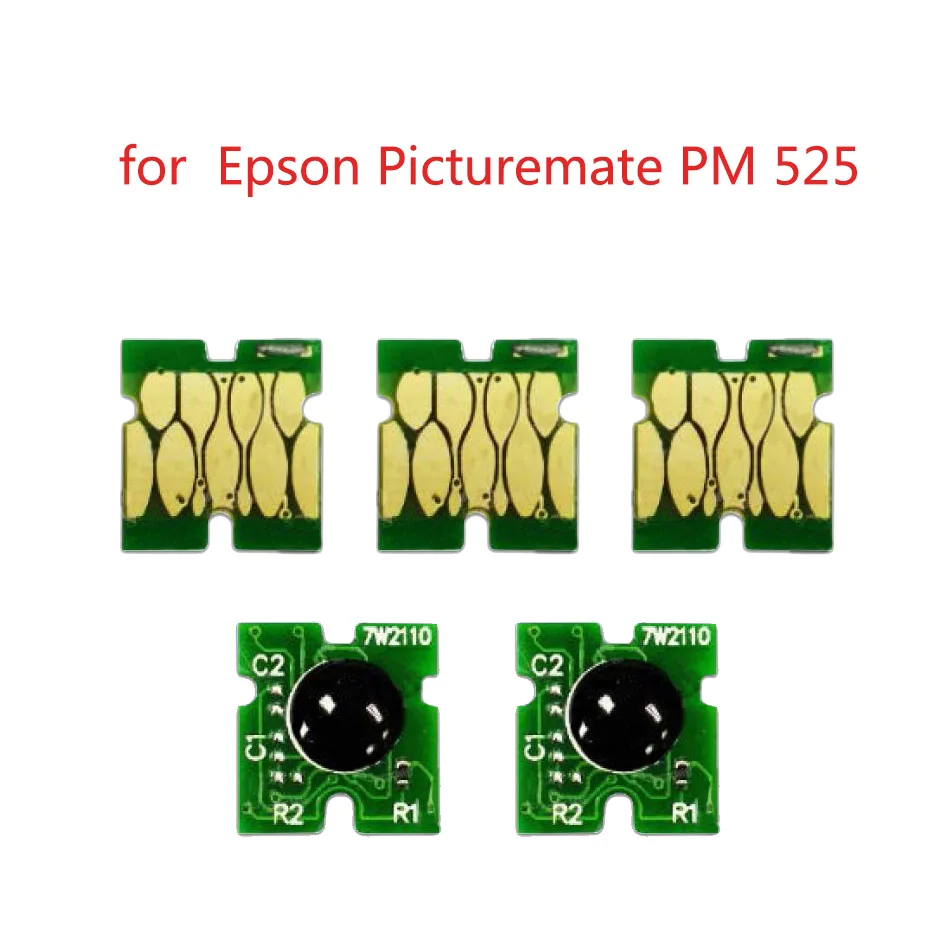 5 шт. новые чипы совместимые с чернильным картриджем T376 для Epson PictureMate PM-525 pm525 pm 525 |