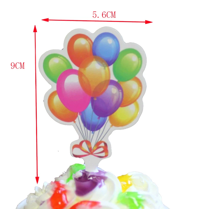 50 шт в лоте прикольные торт ко дню рождения свечи бумага со слоном Топпинг для