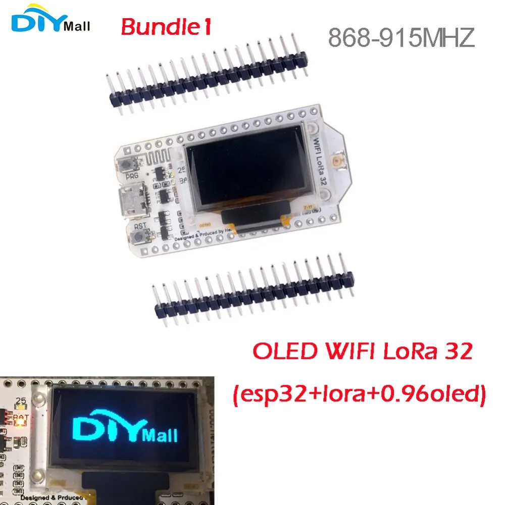 LoRa32u4 II Lora модуль макетная плата IOT LiPo Atmega328 SX1276 HPD13 868 МГц 916 МГц с антенной для Arduino