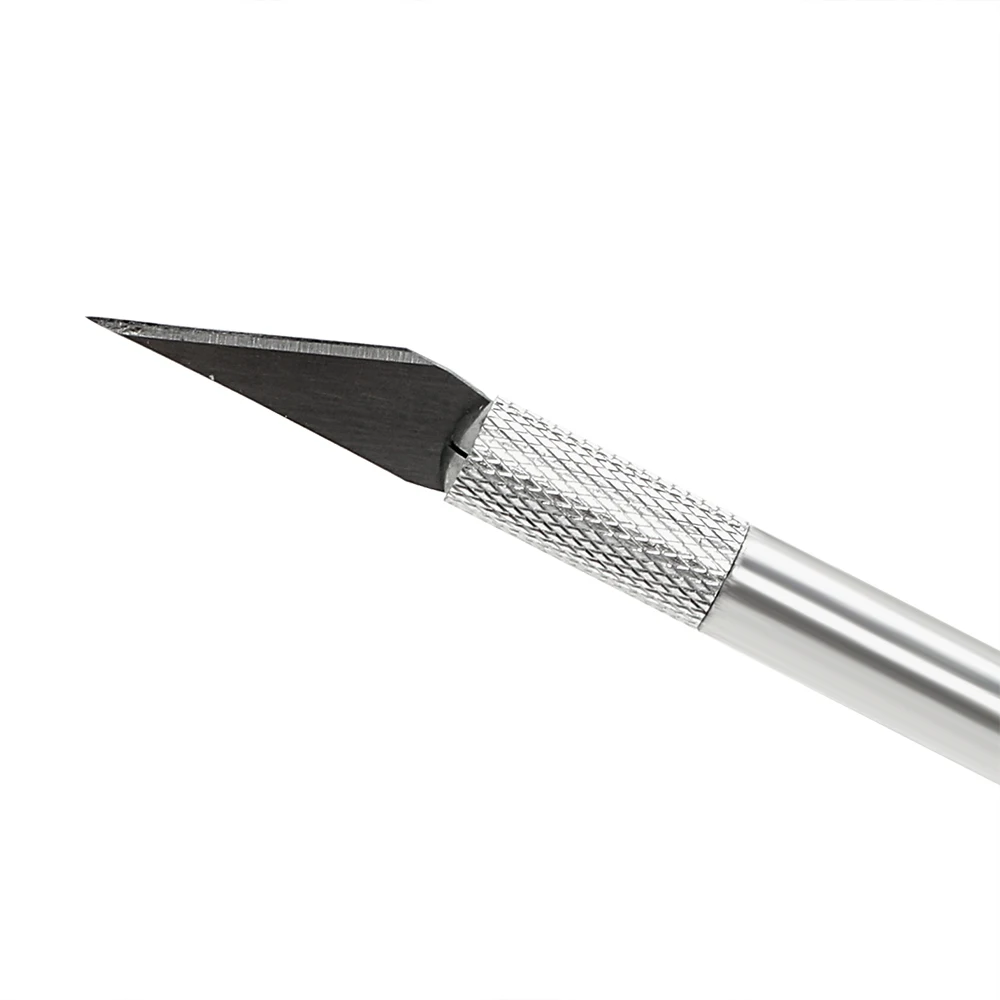 DIYWORK 6 лезвий скульптурный нож для скальпеля из алюминиевого сплава DIY резной