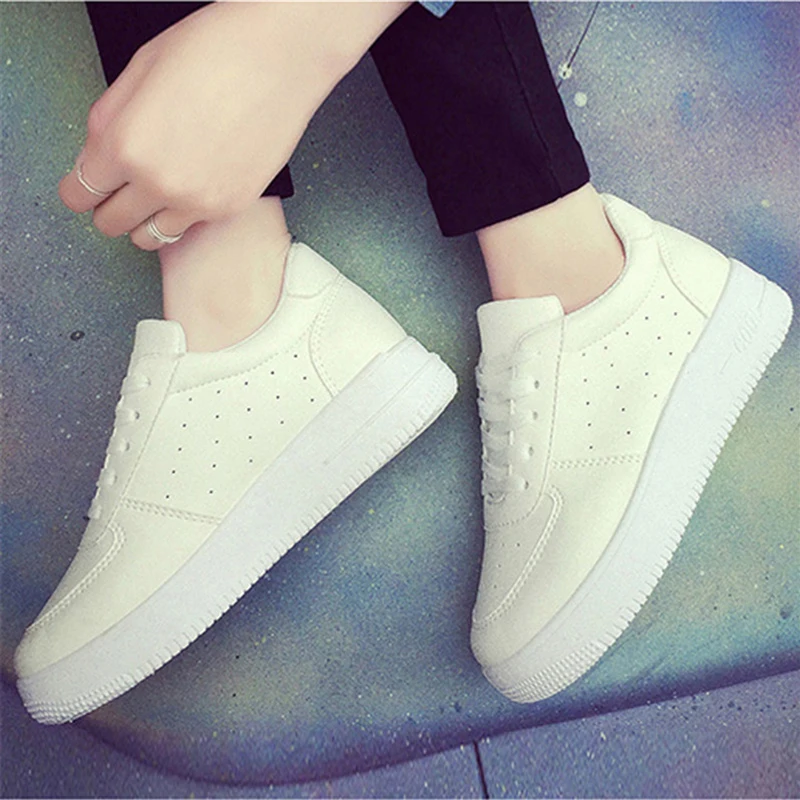 Tfsland/Женская дышащая теннисная обувь на платформе женская Chaussure Femme Zapatos Mujer Basket