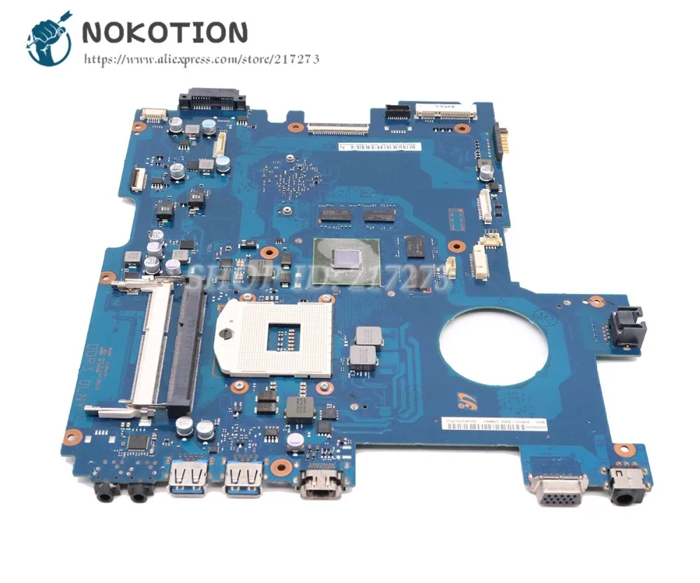 NOKOTION для Samsung RC420 RC520 RC720 RC512 материнская плата ноутбука HM65 GT525M 1 ГБ BA92-07642A BA92-07642B