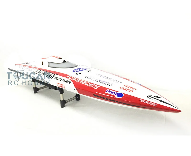 DT125 набор 49 &quotстекловолокно хорошо окрашенный RC корпус лодки только для