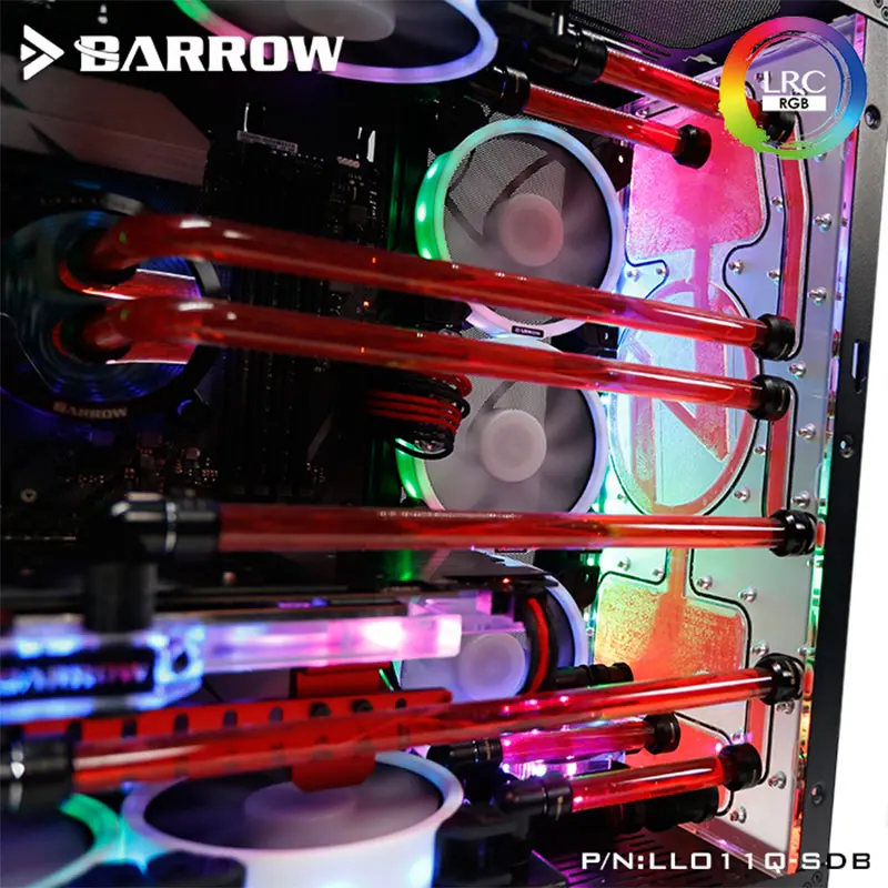 Курган LLO11Q-SDBV1, передние водные платы для Lian Li PC-O11 динамический чехол, для Intel cpu водоблок и один GPU здание