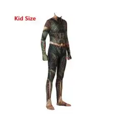 Kids Guardian of the sea Aquaman Atlantis Arthur Curry/Orin костюмы для косплея спандекс для женщин и мужчин Боди Комбинезоны Zentai костюм Новинка - Цвет: Kids