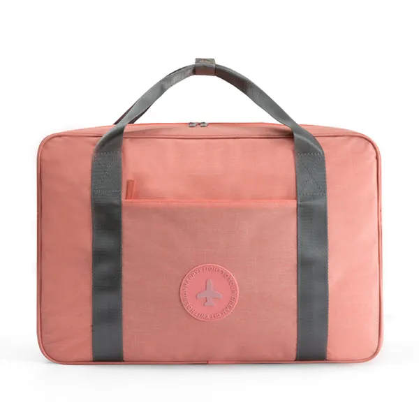 Orange Men Business Shoulder Travel Trolley Bag Handbag Women Waterproof Packing Cubes Duffle Pouch Luggage Accessory Storage Organizer - Цвет: Orange