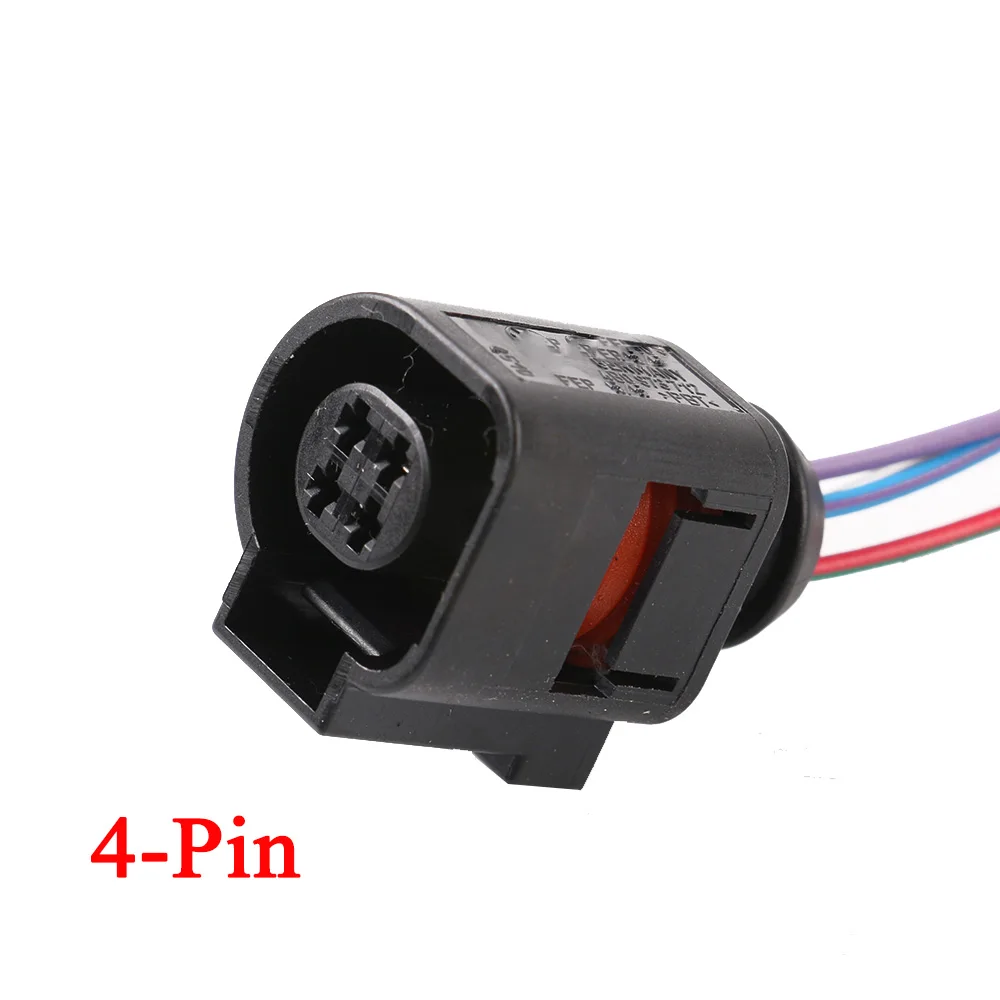 4B0973712 для VW Beetle, Golf, Jetta Passat для AUDI Q5 Q7 A3 A4 S4 A6 Octavia 4-Pin Плоский контакт Корпус штекер проводка разъема