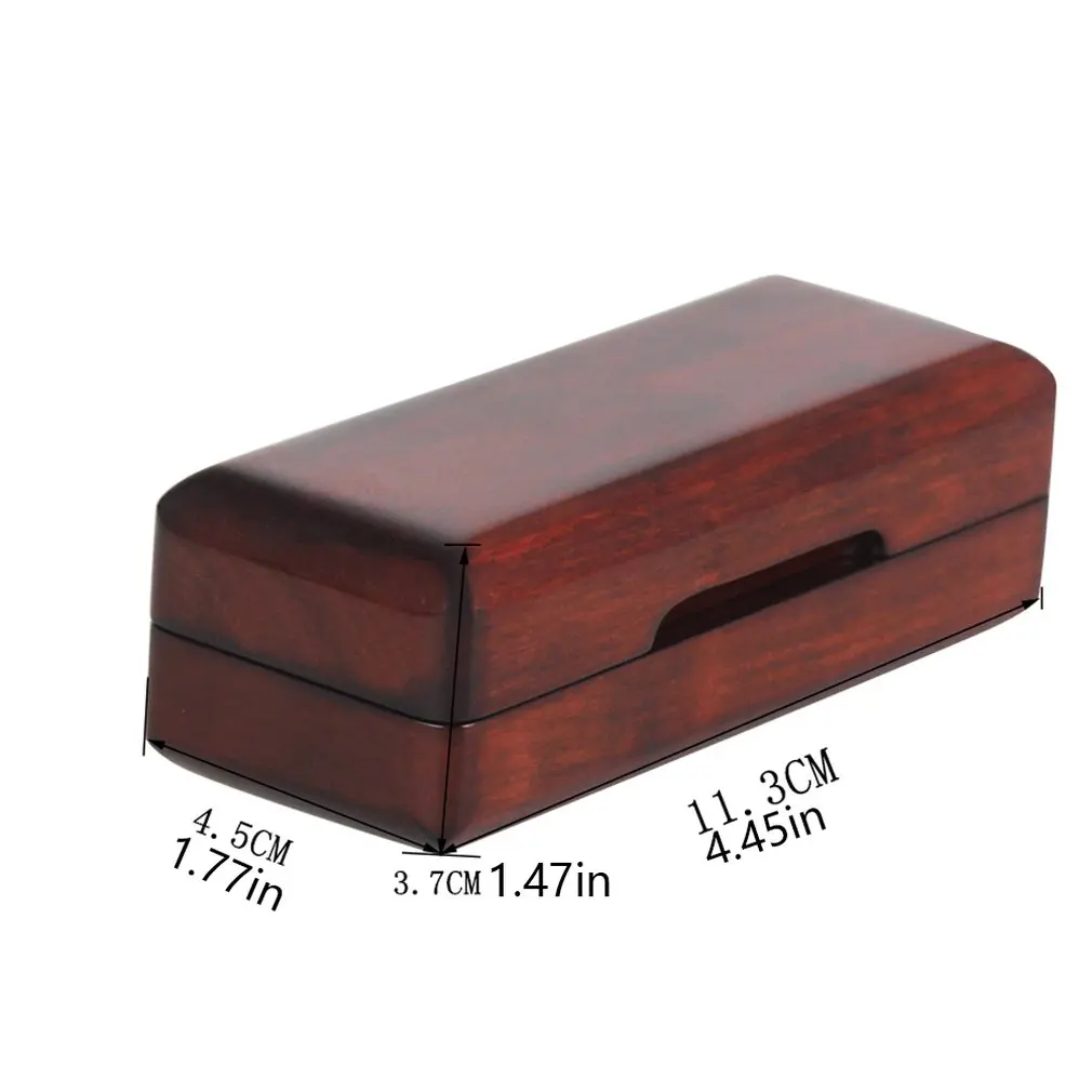 

Saxophone Mouthpiece Wooden Box Storing Different Type Mouthpieces Light Weight Elegant Musical Instrument Accessories