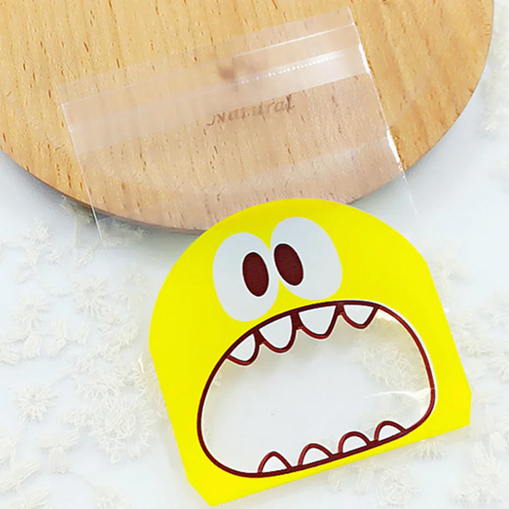 100 шт. детские сумки для бисквита|biscuit cookies|cookie biscuitcookie monster bag |