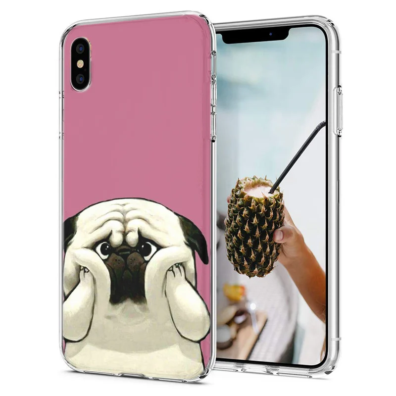 Luxury Flower Patterned Phone Cases For iPhone X XS XR Case Covers Soft Silicone TPU Cover iPhone6 7 8 plus Max M804 |