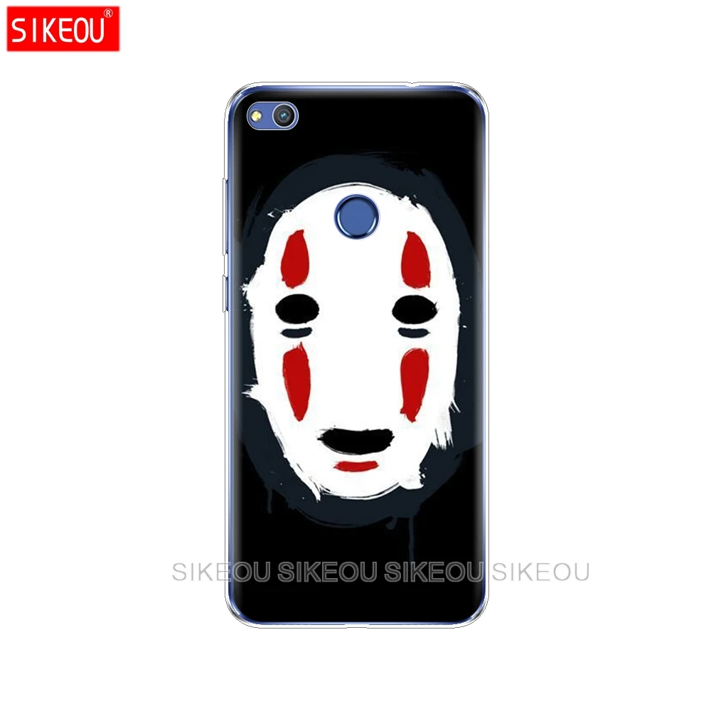 Силиконовый чехол для телефона Huawei P20 P7 P8 P9 P10 Lite Plus Pro 2017 P Smart Spirited Away Totoro no face |