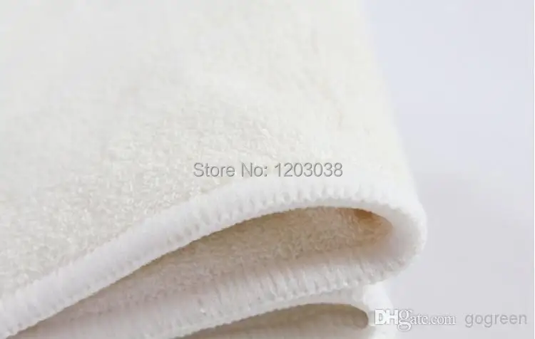 4 слойная бамбуковая махровая вставка для всех детских тканевых подгузников