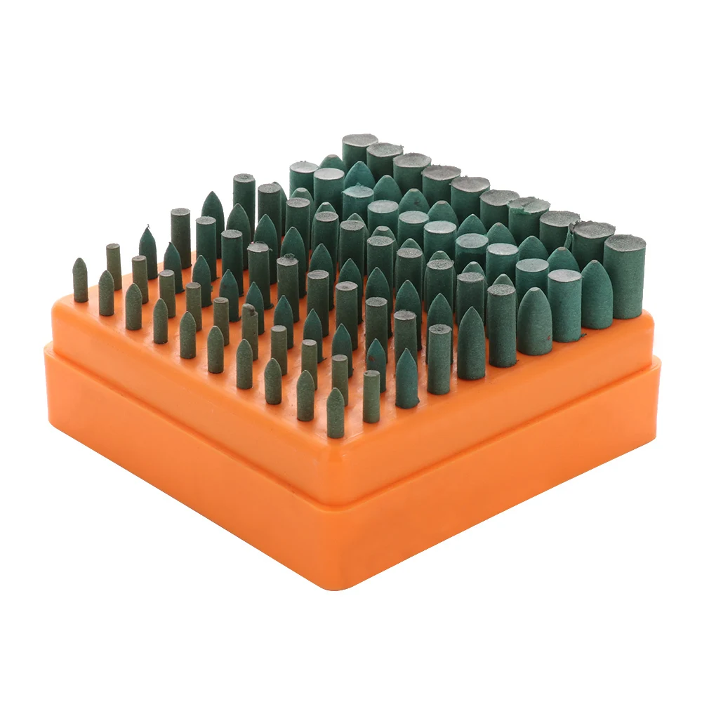 100 шт. абразивные камни для полировки металлических шлифовальных головок