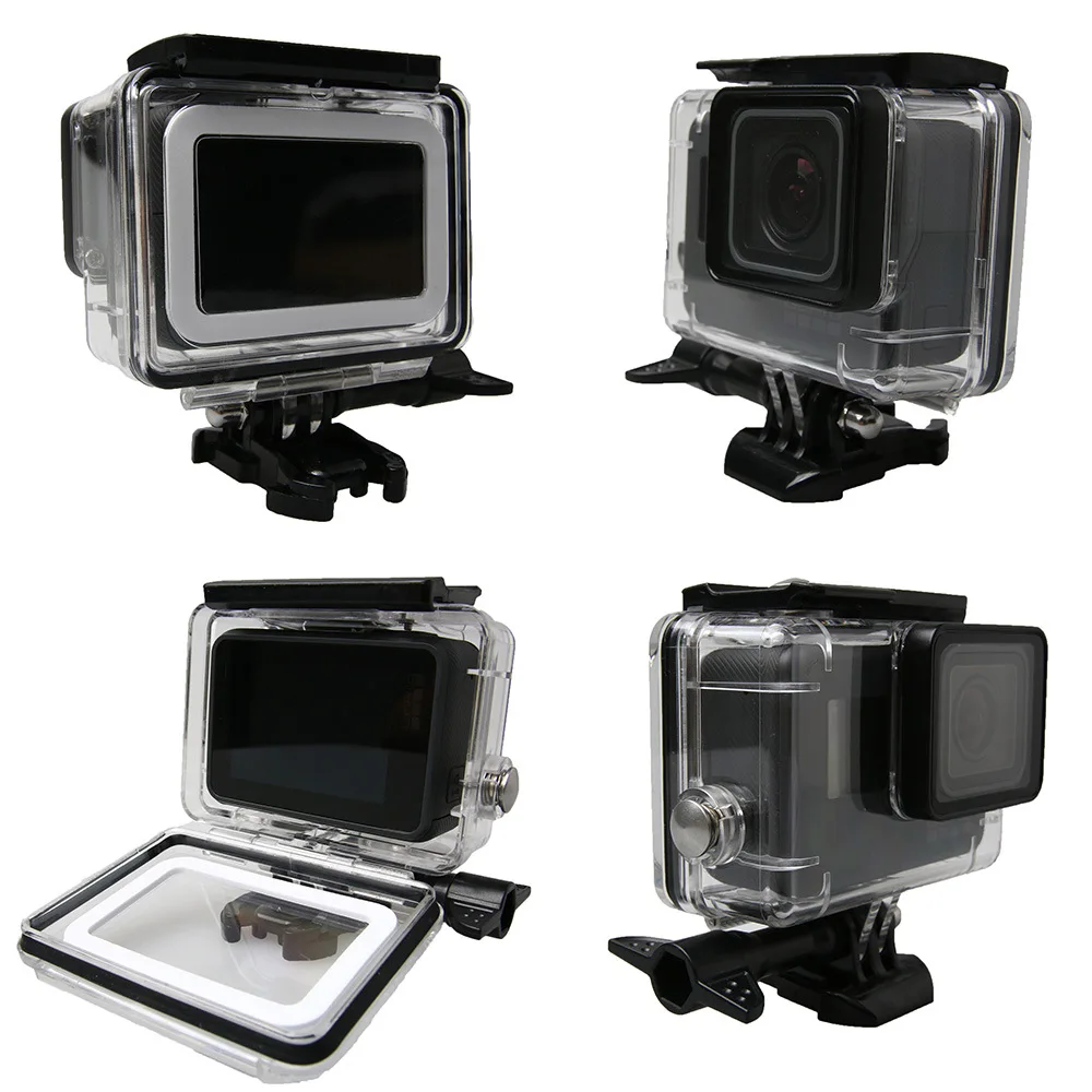 45 м Дайвинг Go pro Hero 7 6 5 корпус Водонепроницаемая защитная рамка + красный фильтр