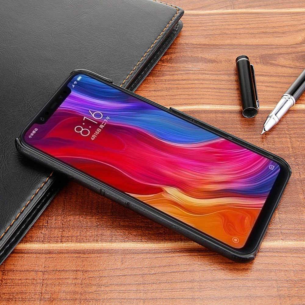 Card Holder Wallet Phone Case for Xiaomi Mi 8 Se Pro Luxury Leather Hard Back Cover xiami Mi8 Global Explorer Edition case |