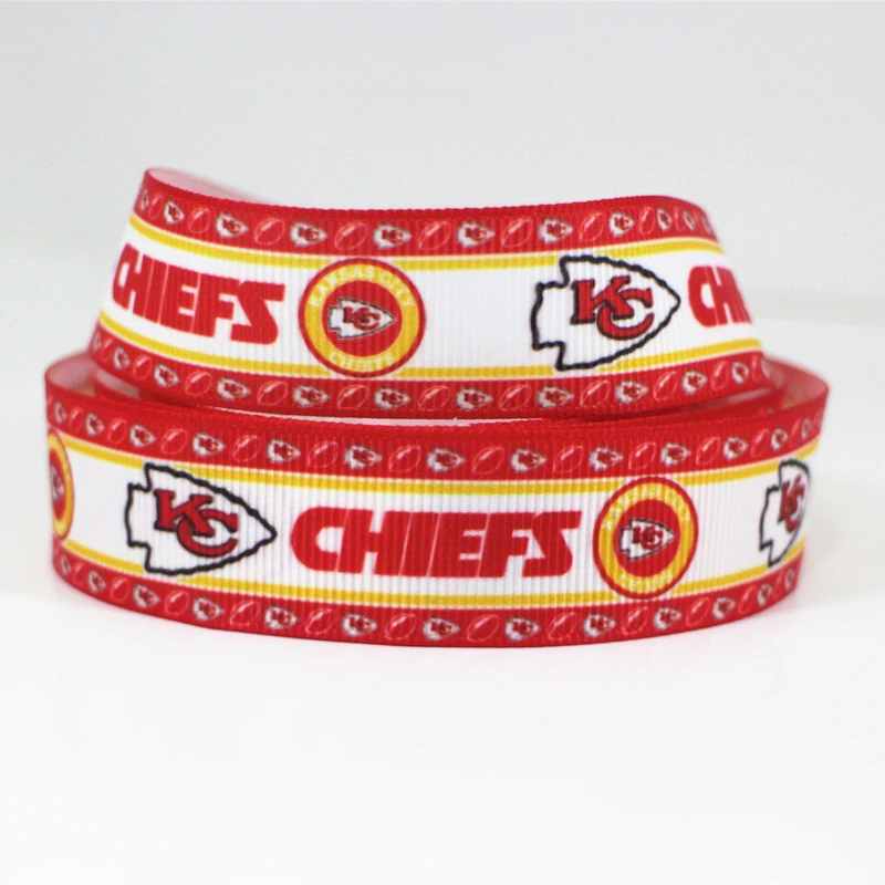 50 ярдов 7/8 &quot1&quot 1 5 &quot2&quot 3 &quot22 мм 25 38 75 Спортивная команда печатная grosgrain лента