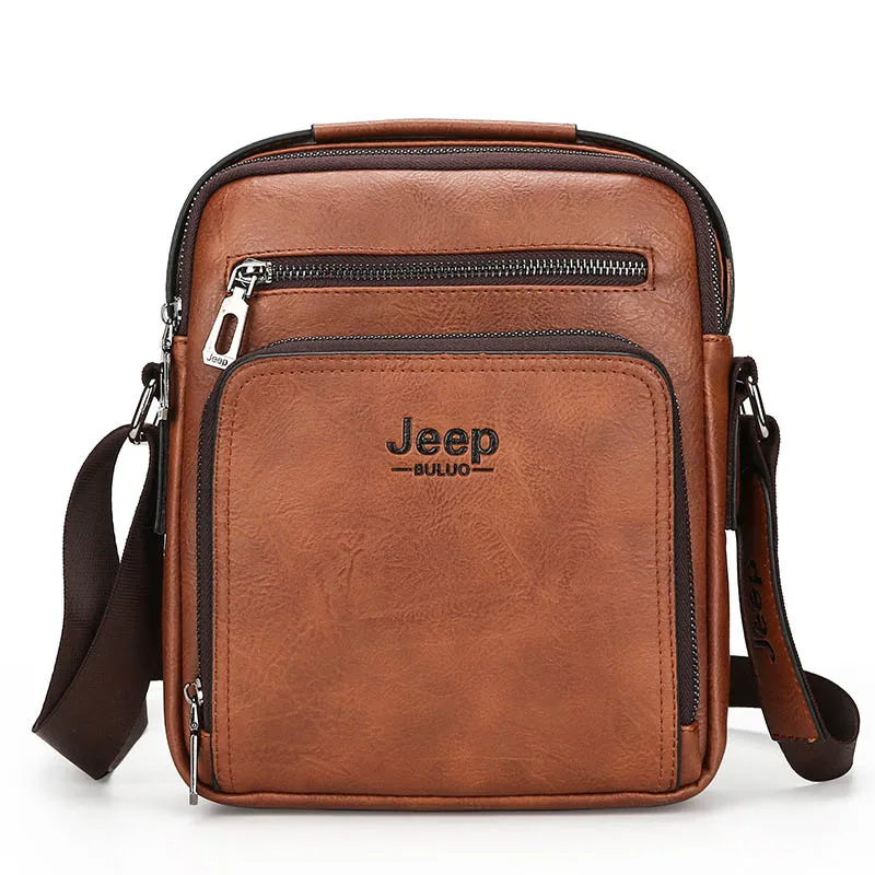 Новая модная мужская сумка мессенджер Jeep buluo известного бренда мужской деловой