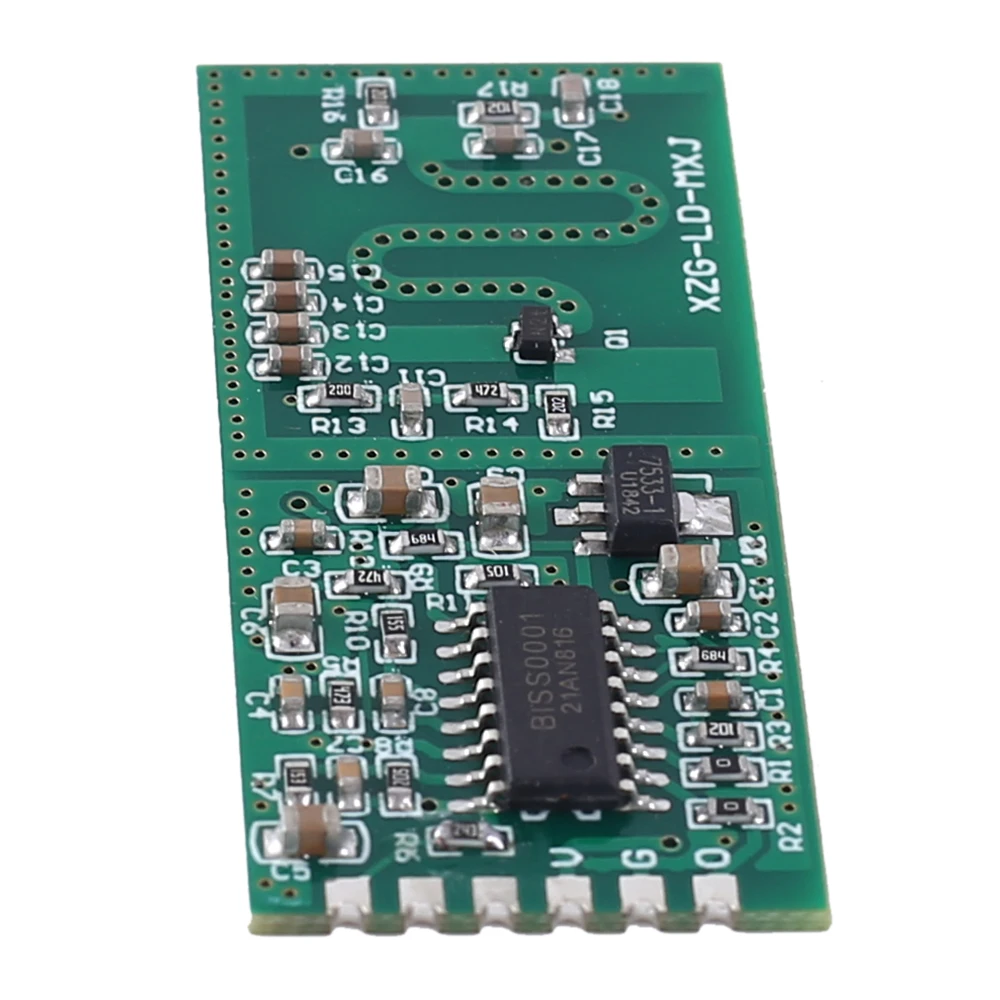 5.8G DC 3.3V-12V Microwave Radar Sensor Module 3.3V Output Switch Controller Human Body Induction