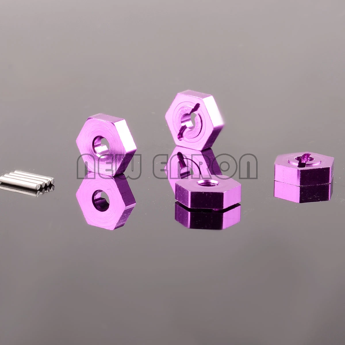 Новинка ENRON 4P Алюминиевые 12 мм шестигранные ступицы колеса#7154 TS1610 для RC автомобиля 1/16 Traxxas 1:16 Summit E-Revo Slash
