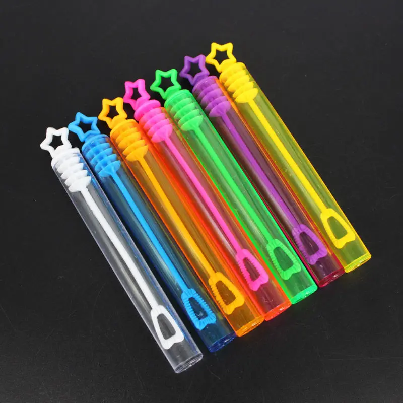 GW 10 шт. Красочные Дети волшебный пузырь палочка воздуходувка палка летние
