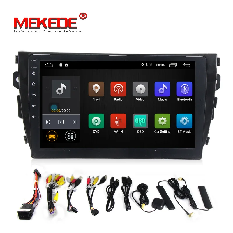 M518 1din 2G RAM 4G sim карты Android7.1 Автомобильный DVD Радио стерео плеер для Zotye T600 с wifi BT gps