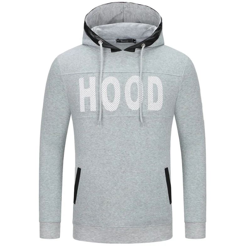 Толстовка с капюшоном 2018 Осенние брендовые толстовки Мужская толстовка