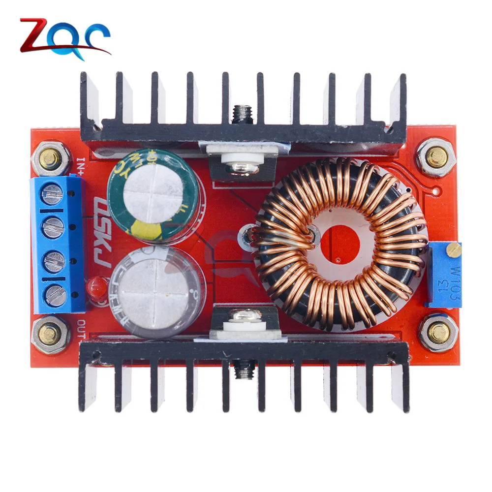 150W DC-DC DC 10-32V to 12-35V Step Up Boost Converter Module Adjustable Power Voltage Regulator Board | Обустройство дома