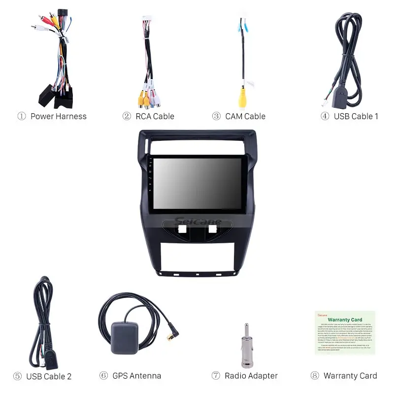 Автомагнитола Seicane 10 1 дюйма Android 8 для Citroen C4 C-четыре GPS поддержка OBD2 Mirror Link 2012 2013 2014