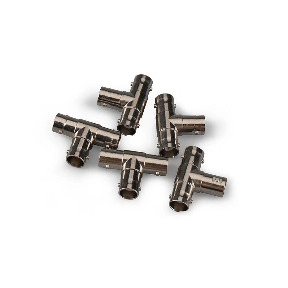 ZSVEDIO 10 x PCS BNC Female To Dual / 2 T-Splitter Connector Adapter For CCTV Cameras CBDZ | Безопасность и защита