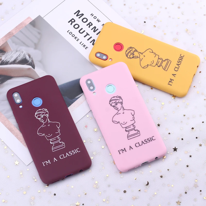 Для Xiaomi Mi Redmi Note 5 6 7 8 9 10 lite Pro Plus Venus De Milo скульптура классическая девушка конфеты