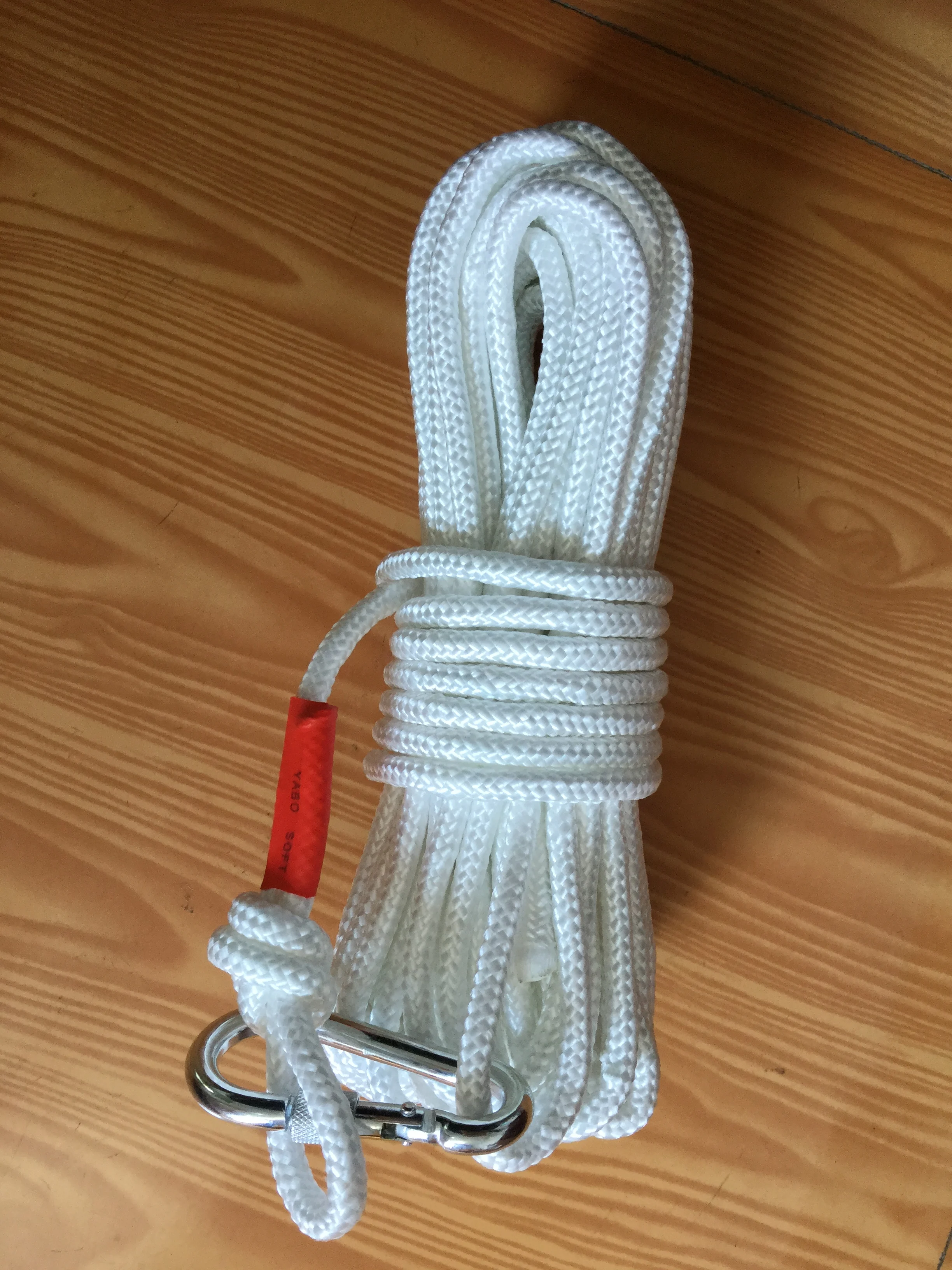 Шнур для скалолазания огнеуборочный трос из Паракорда 20 м диаметр 8 мм