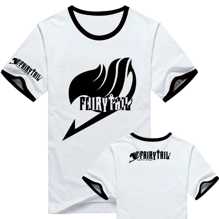 Мужская/Женская футболка [XHTWCY] с круглым вырезом|fairy tail shirt|t shirt ment |