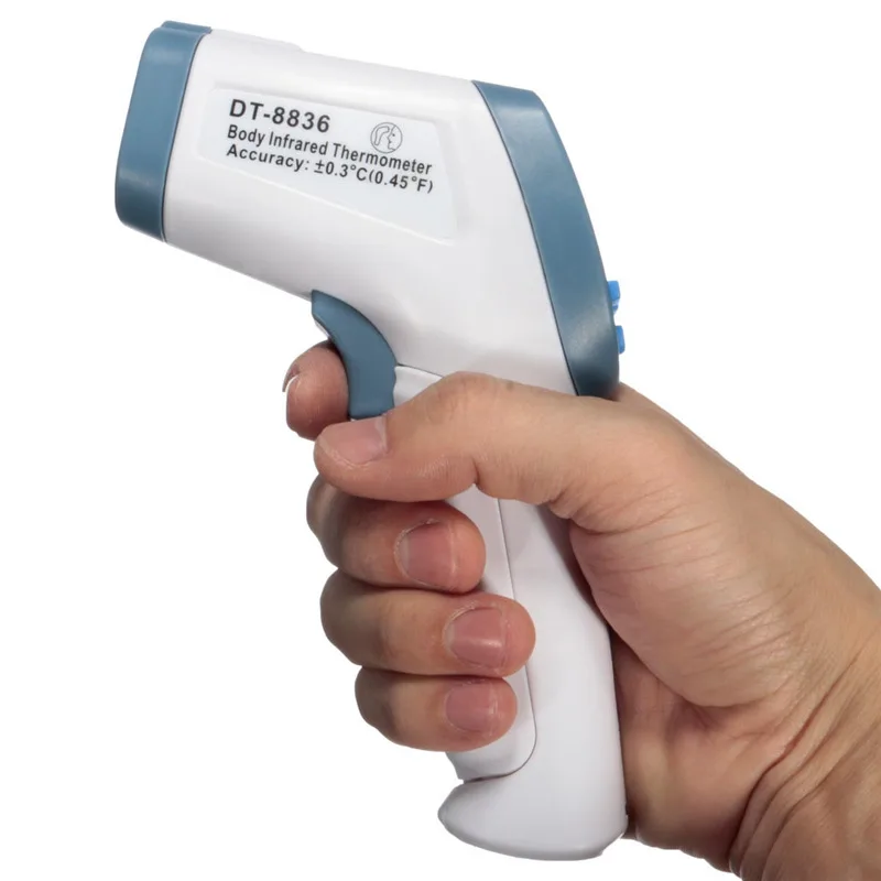 Инфракрасный детский цифровой ЖК термометр бесконтактный ручной температуры