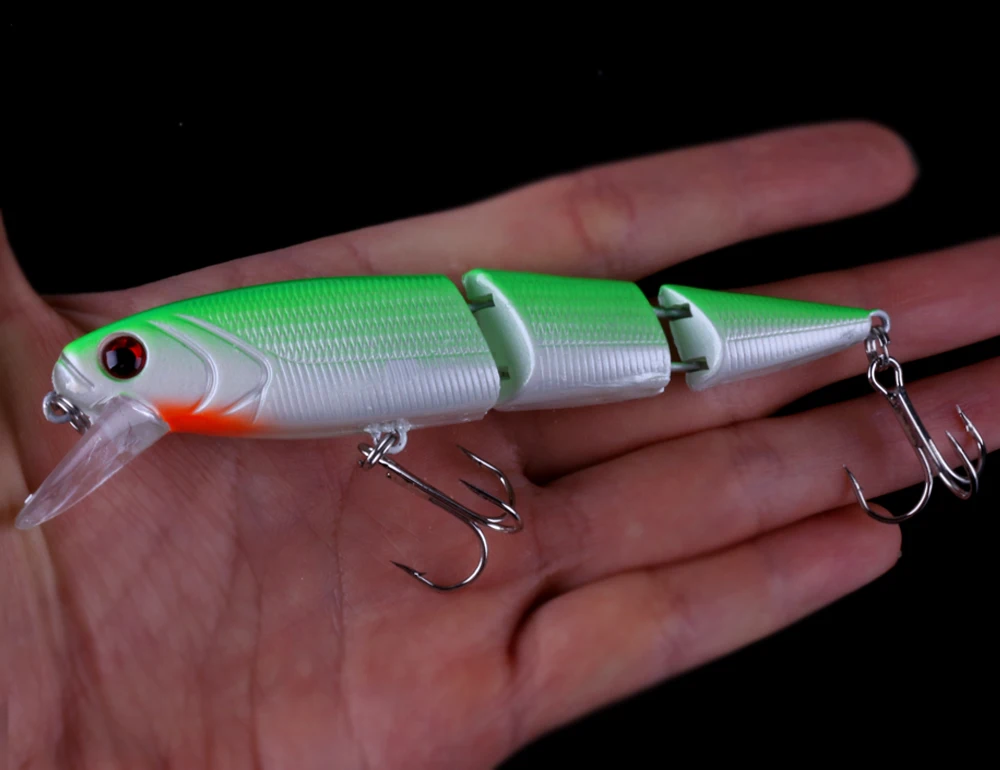 8PCS Jointed Minnow Fishing Lure Jerkbait Hard Swimbait 105mm 15g Lifelike Wobblers | Спорт и развлечения