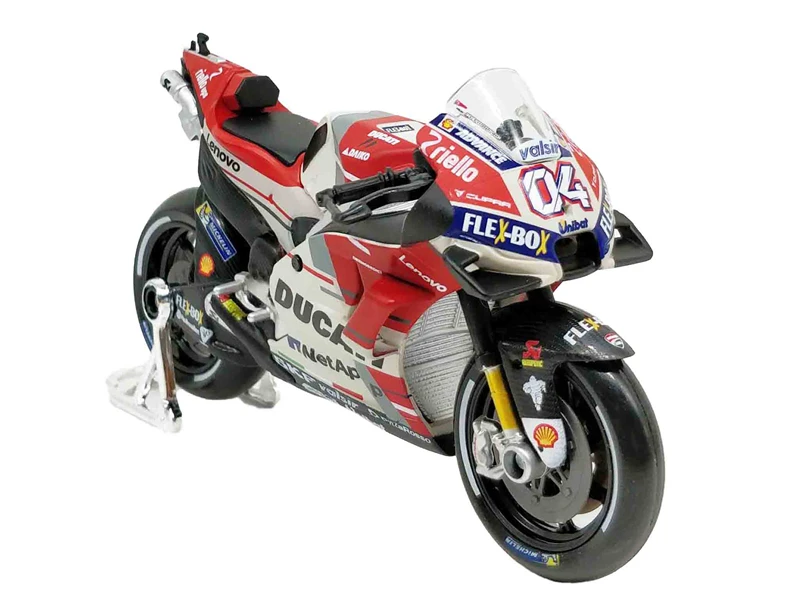 Maisto 1:18 Ducati Desmosedici#04 Andrea Dovizioso Racing Diecast Motorcycle