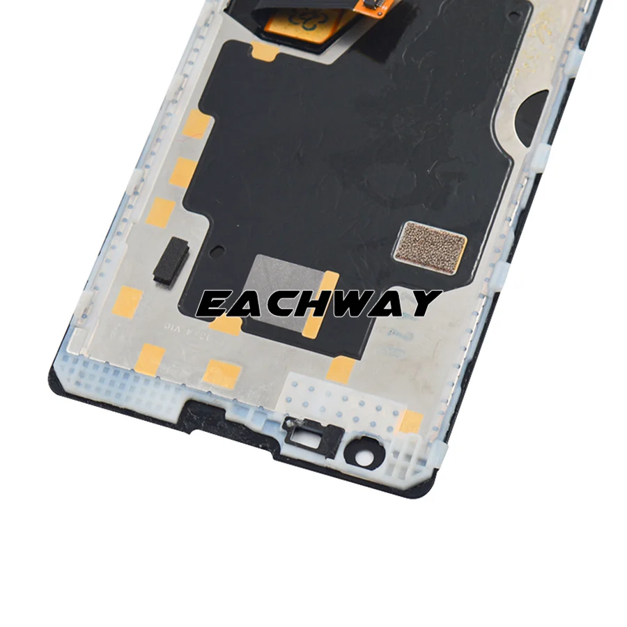 Тестированный новый черный ЖК-дисплей 4,5 дюйма для Nokia 1020 с сенсорным экраном и рамкой Lumia.