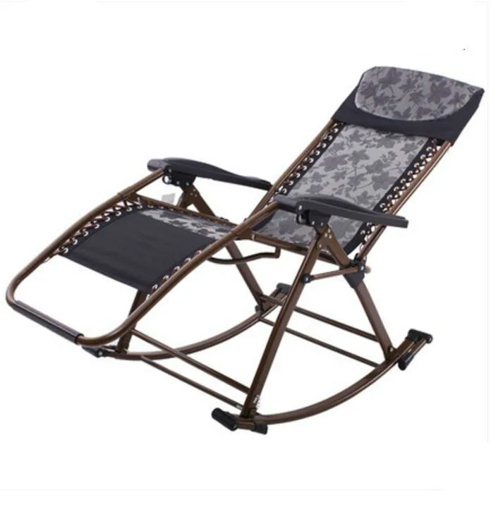 Promotion modern fashion high quality luxury leisure folding rocking outdoor chair balcony free shipping | Мебель