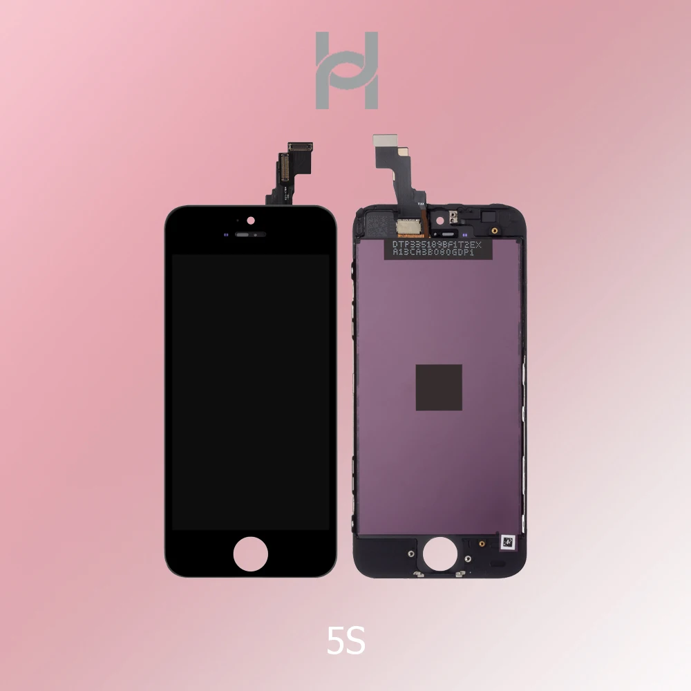 10 шт. AAA + качественный экран для iPhone 5S ЖК-дисплей часть стеклянная Сенсорная